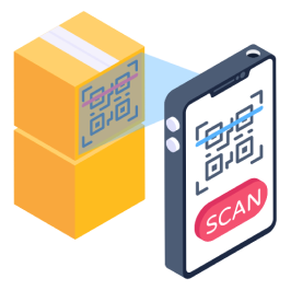 Паркинг билет тип QR код Паркинг билет тип QR код